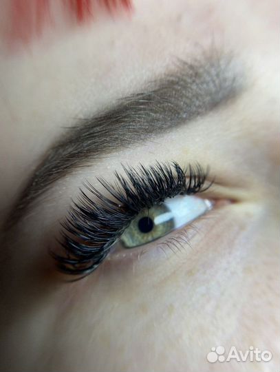 Наращивание ресниц любой объем