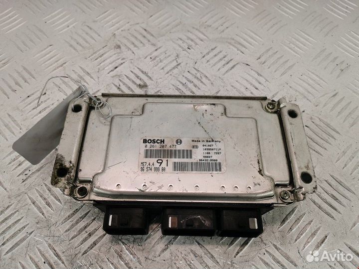 Блок управления двигателем для Peugeot 206