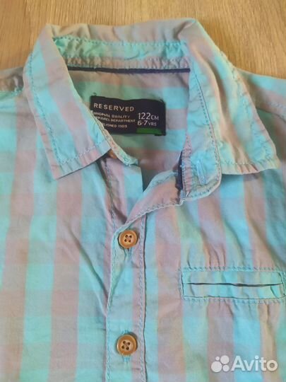 Рубашка для мальчика р122