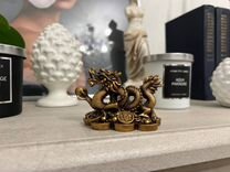 Денежный дракон статуэтка