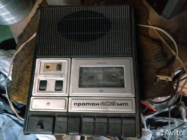 Кассетный магнитофон Протон 402 купить в Москве | Электроника | Авито