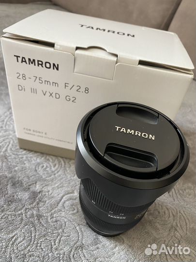Объектив tamron 28 75mm f 2.8 G2 на sony
