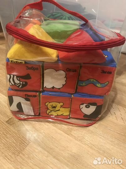 Кубики мягкие ks’kids