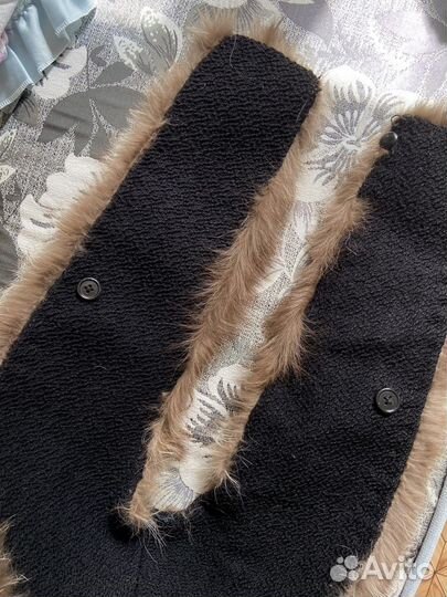 Меховой воротник из лисы