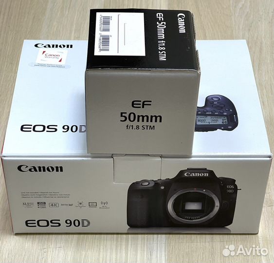 Canon Eos 90D body+Canon EF 50mm f/1.8 STM