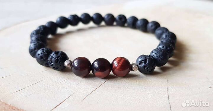 Мужские браслеты с камнями