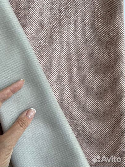 Шторы из рогожки