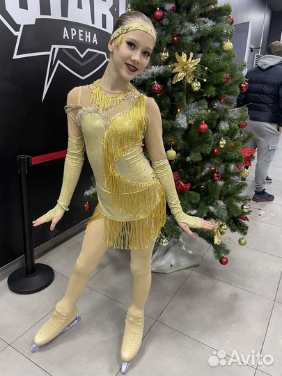 Костюм для фигурного катания 146 152