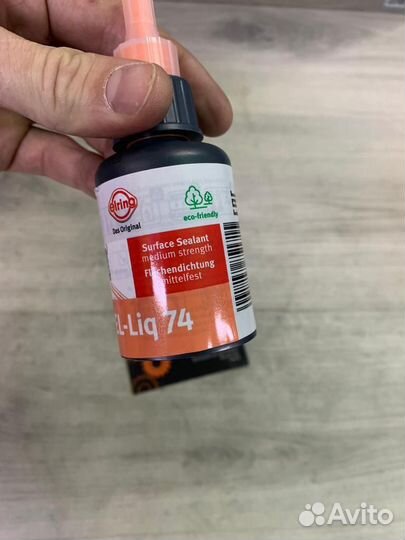 Герметик красный EL-Liq 74 50мл -55 С /180 С