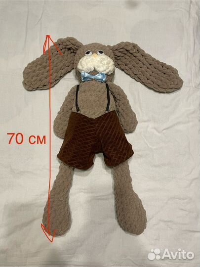 Игрушка ручной работы Заяц