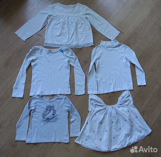 Школа некст 8-11л Белое Рубашки Регланы Водолазки