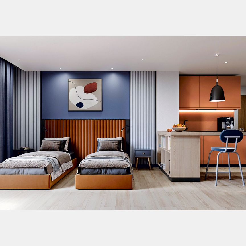 Апартаменты-студия, 39,9 м², 9/14 эт.