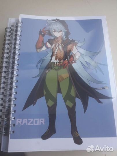 Аниме блокноты, значки, гирлянда с д/р, бейджик