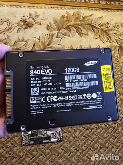 Комплект материнская плата, процессор, озу и SSD