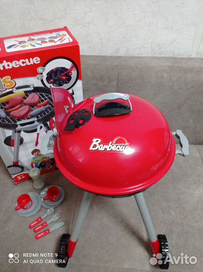 Игрушечный музыкальный гриль