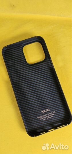 Чехол K-DOO iP 14 Pro Max Kevlar
