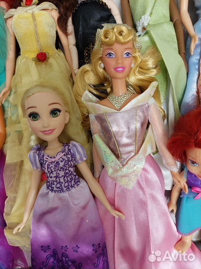 Кукла барби с одеждой, принцесы Дисней