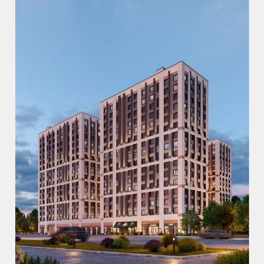 Апартаменты-студия, 20,9 м², 8/16 эт.
