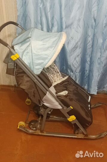 Санки-коляска Nika kids