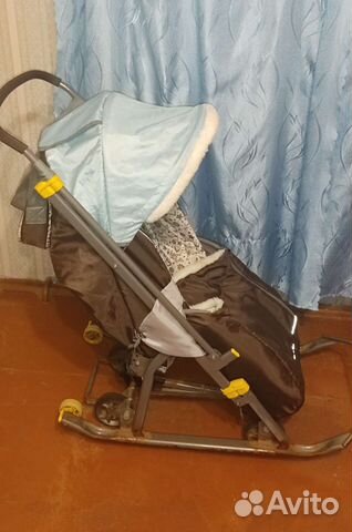 Санки-коляска Nika kids