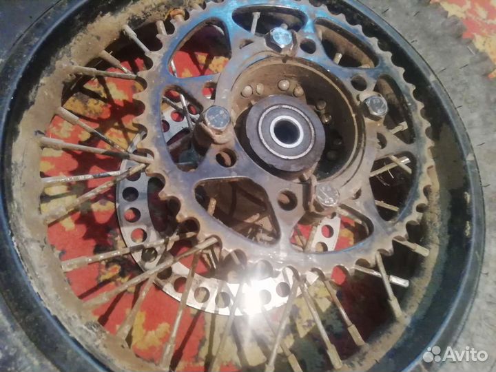 Заднее колесо на питбайк LX 801