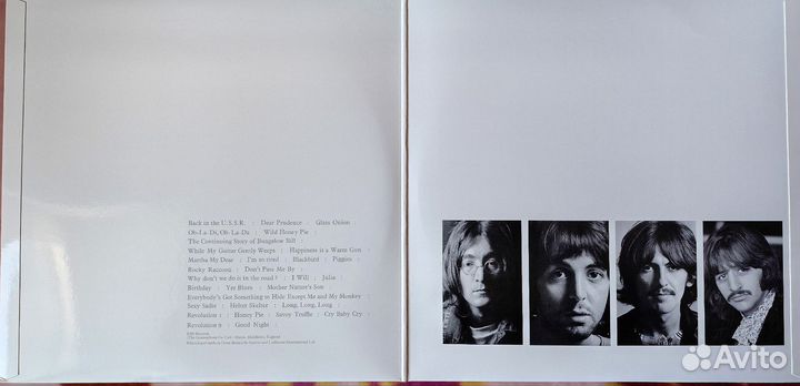 The Beatles white album (2LP)