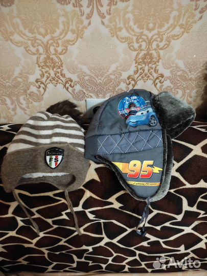 Шапка для мальчика 50 52