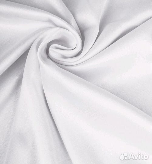 Отрез ткани Атлас Стрейч плотный
