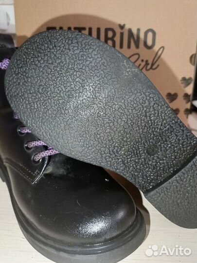 Ботинки осенние для девочки 32р