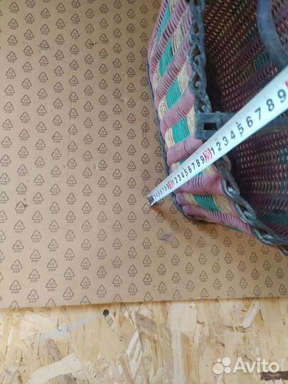 Корзинка плетенная СССР