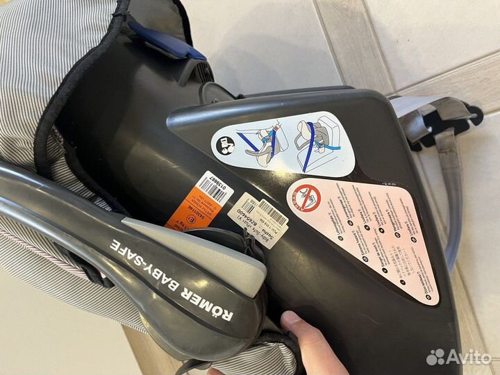 Детское автокресло romer roemer (britax) baby от 0