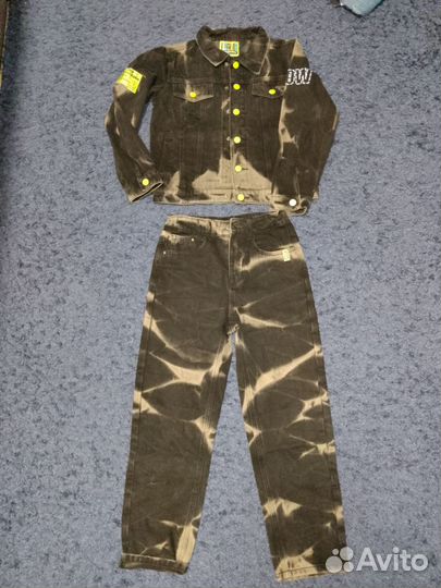 Джинсовый костюм 140+146