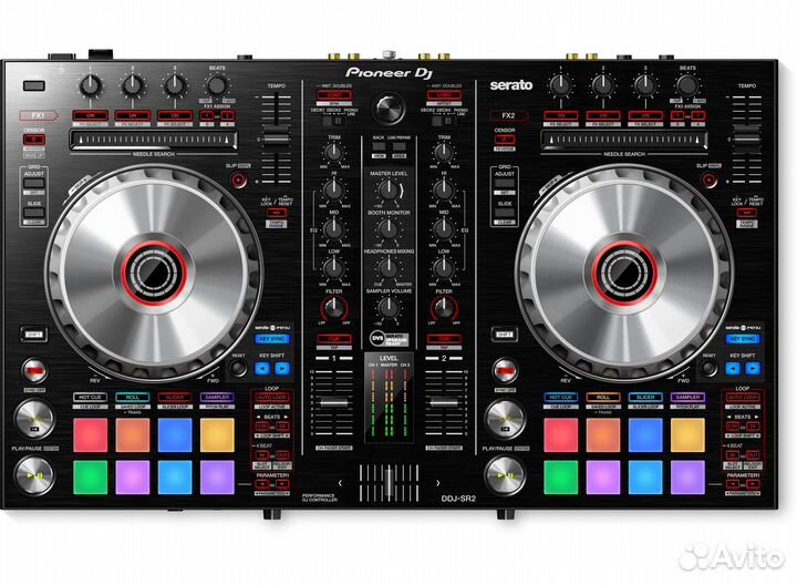 DJ контроллер Pioneer DDJ-SR2 + serato DJ PRO