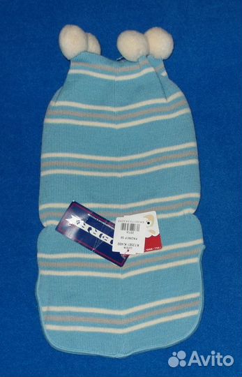 Новая зимняя шапка-шлем Kerry, ог 50 см