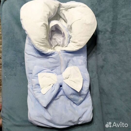 Конверт на выписку весна осень для мальчика