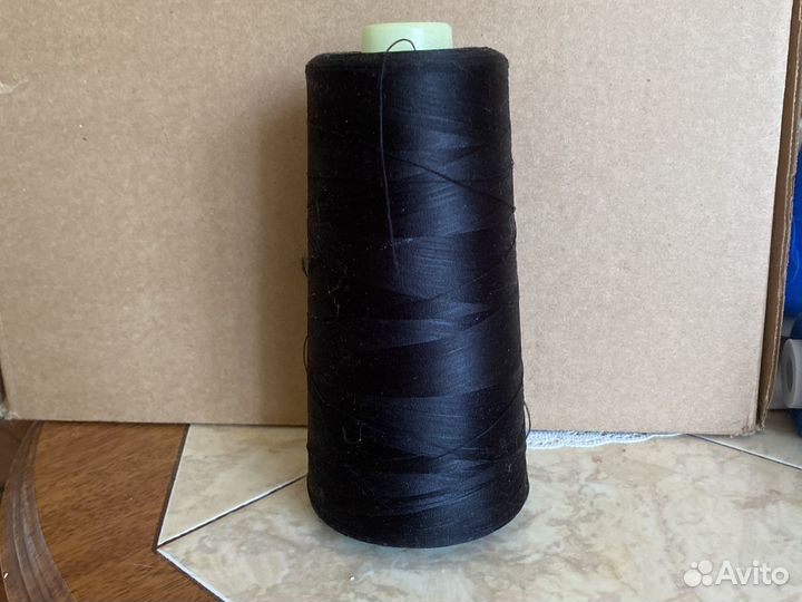 Нитки швейные новые текстурированные некрученые