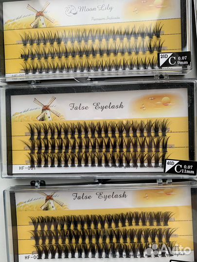 Ресницы пучки