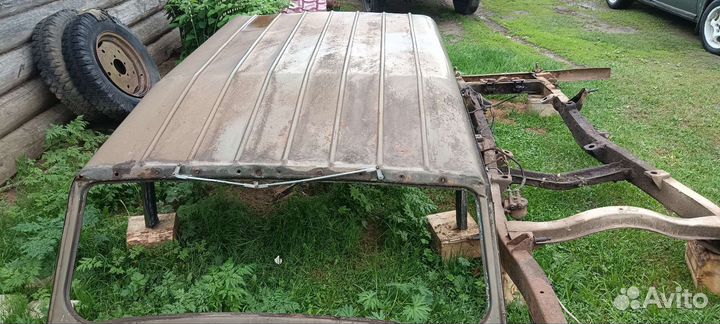 Рама и крыша УАЗ 469