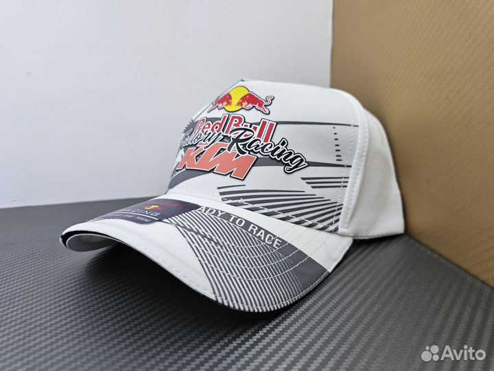 Бейсболка мужская Puma Red Bull KTM белая