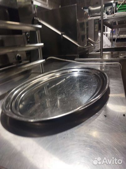 Блюдо сервировочное из нержавейки