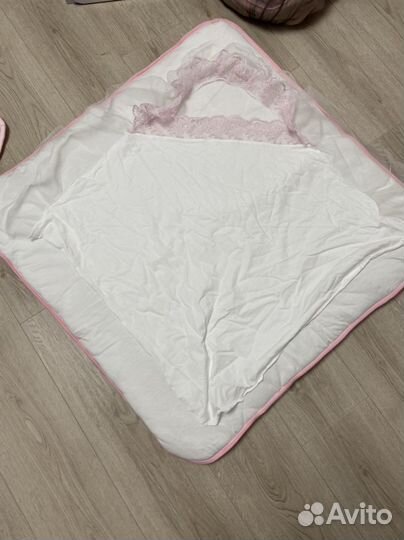 Конверт на выписку для девочки демисезонный