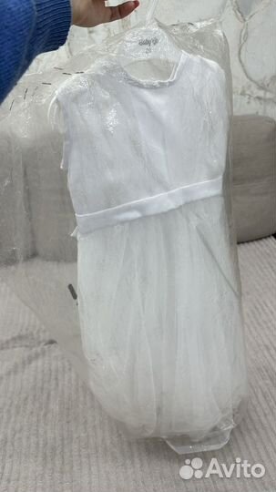 Нарядное платье для девочки (снежинка)