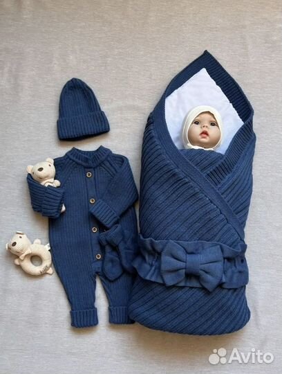 Комплект на выписку для мальчика