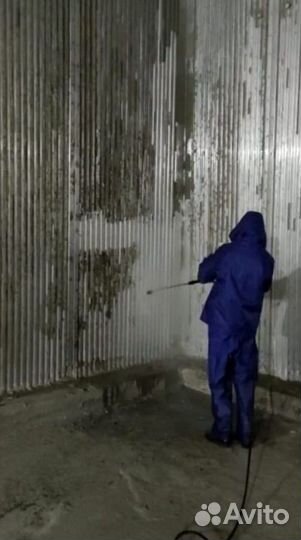 Мойка тротуарной плитки. Пескоструйные работы