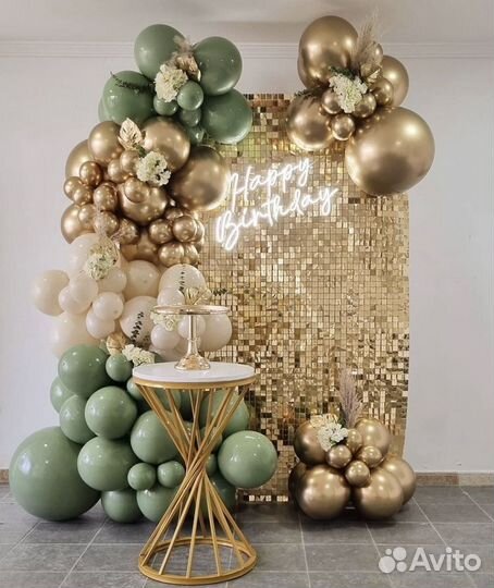 Фотозона из паеток