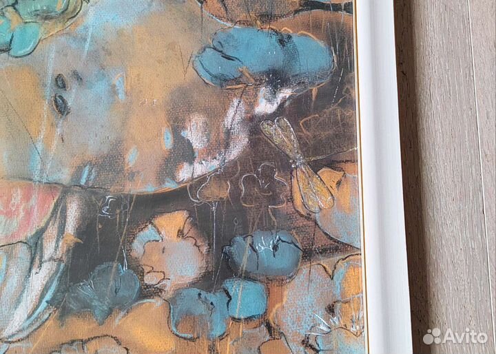 Картина пастель интерьерная