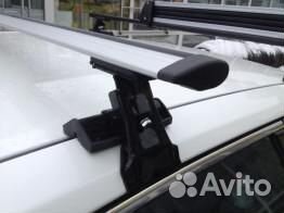 Багажник на гладкую крышу крыловидный