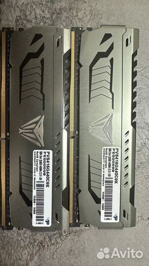 Оперативная память ddr4 8+8gb 4400ghz