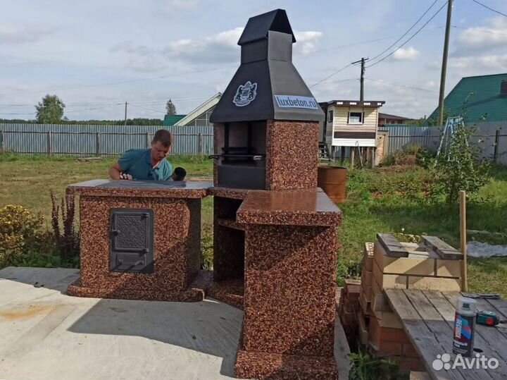 Модульные печи барбекю, гриль,казан