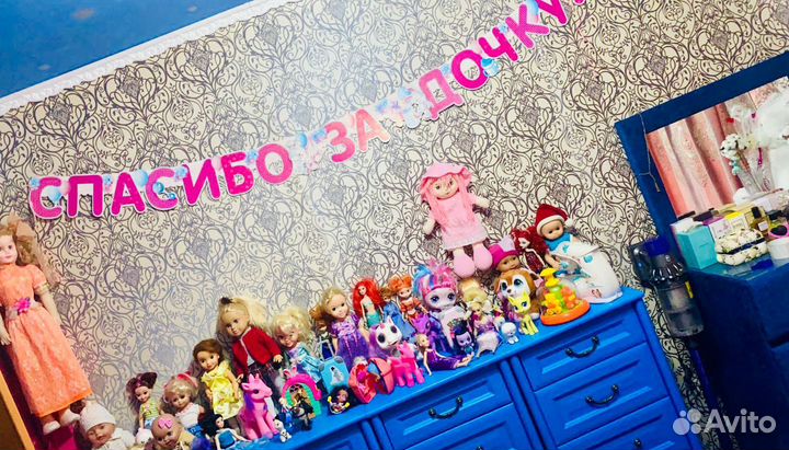 Атрибутика для выписки из роддома.Для девочки